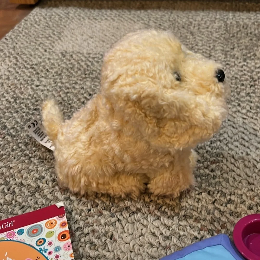 Retired American Girl Puppy - Honey